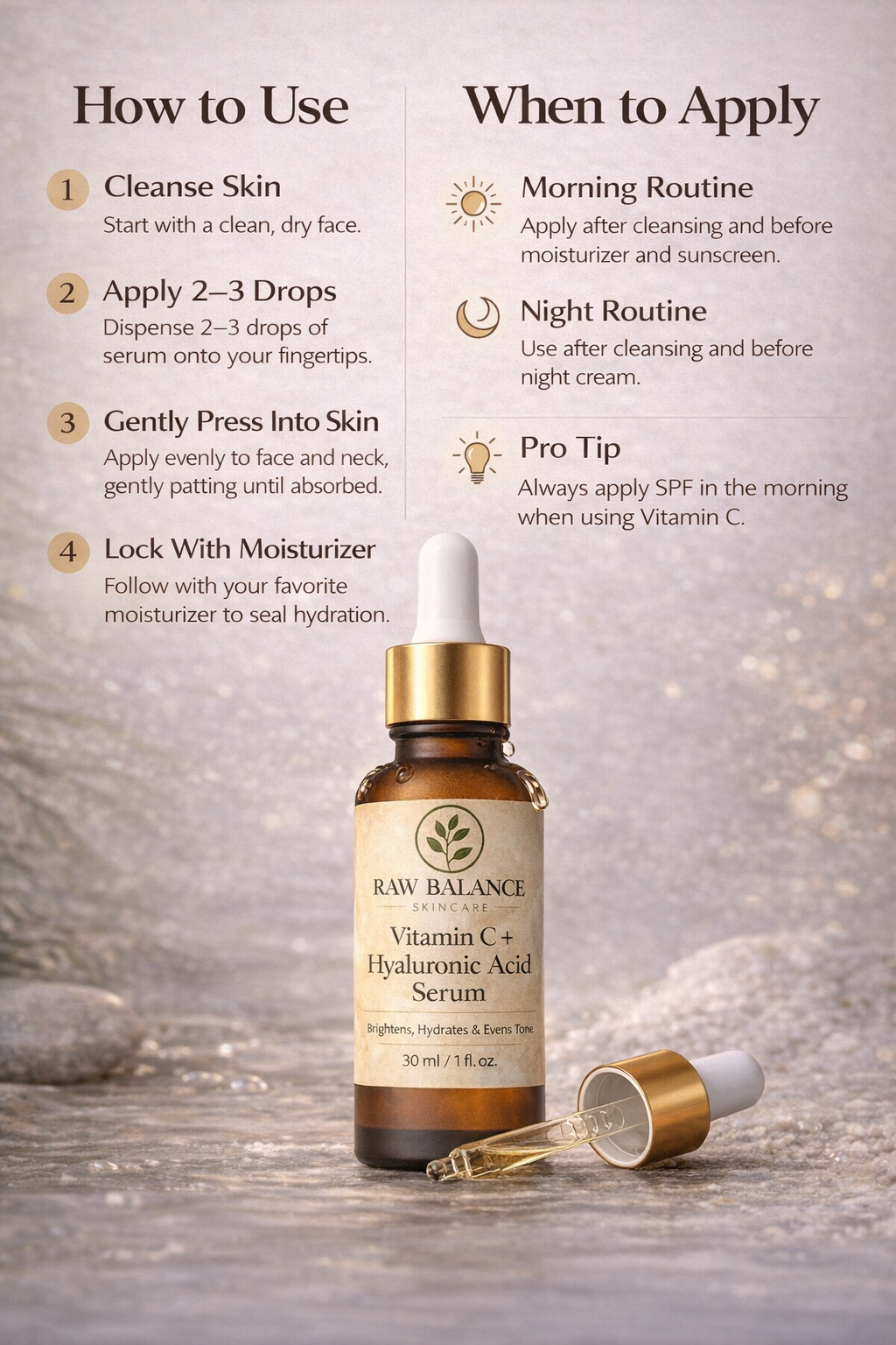 Vitamin C + Hyaluronic Serum
