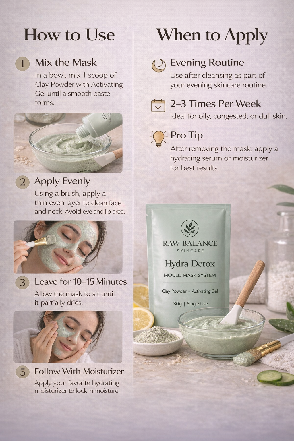 Hydra Detox Mould Mask